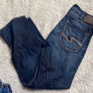 Men’s silver jeans - Zac style
